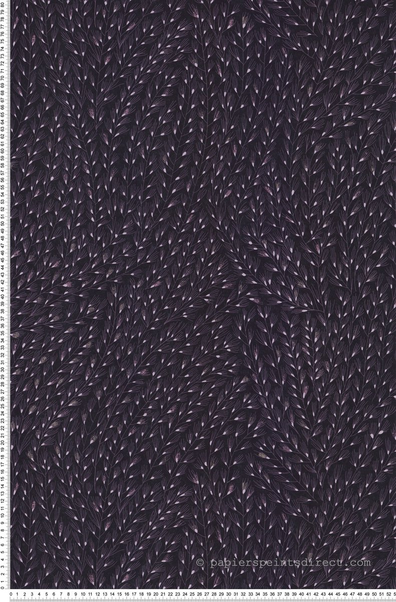 Lutèce – 51250613 – Vliesbehang – Naturel / Groen / Roze / Paars