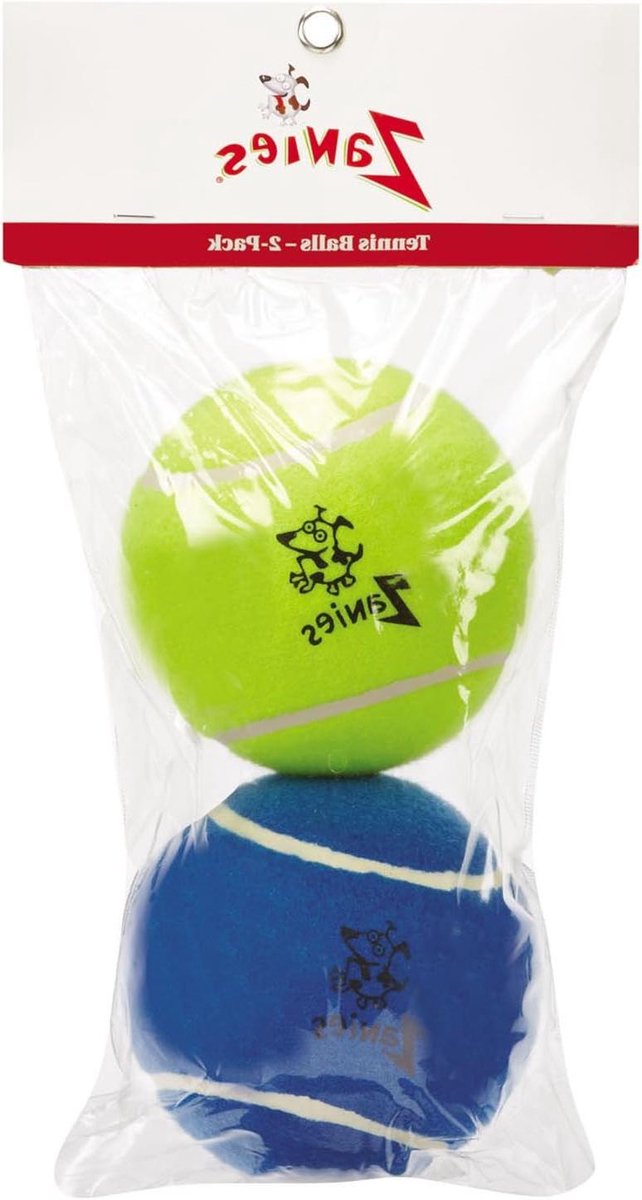 Honden Tennisballen - Grote Ballen - Spelen Buiten - Extra Duurzaam Rubber - 5 Inch - Diverse Kleuren