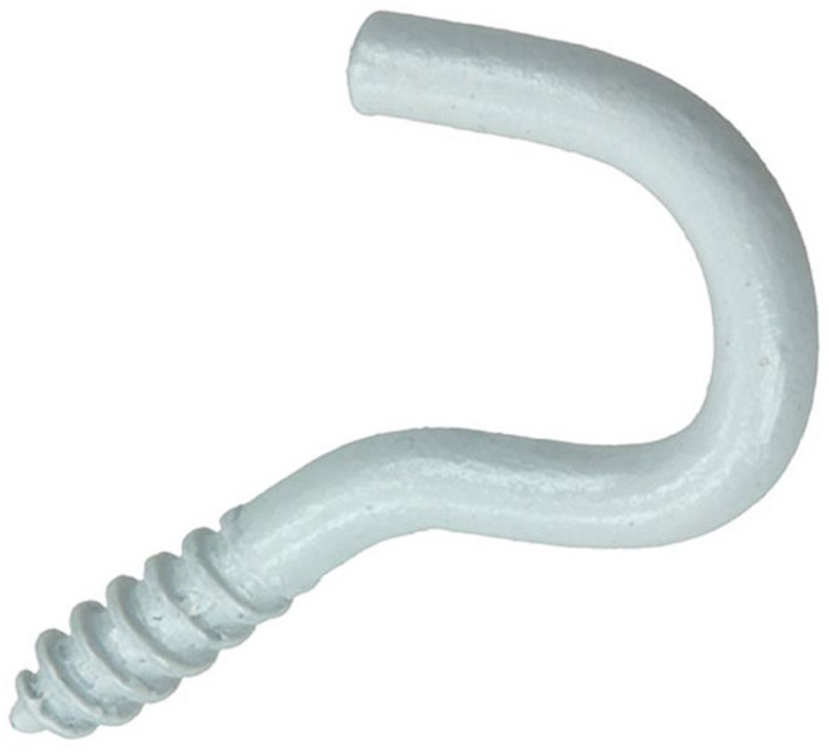 Mack Schroefhaak Wit 10 stuks 2,5 x 12 mm