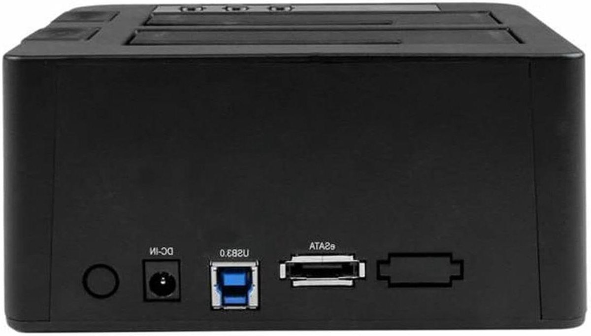 Dubbele USB 3.0 eSATA Dockingstation en Harde Schijf Kloner voor 2.5" & 3.5" SATA SSD HDD