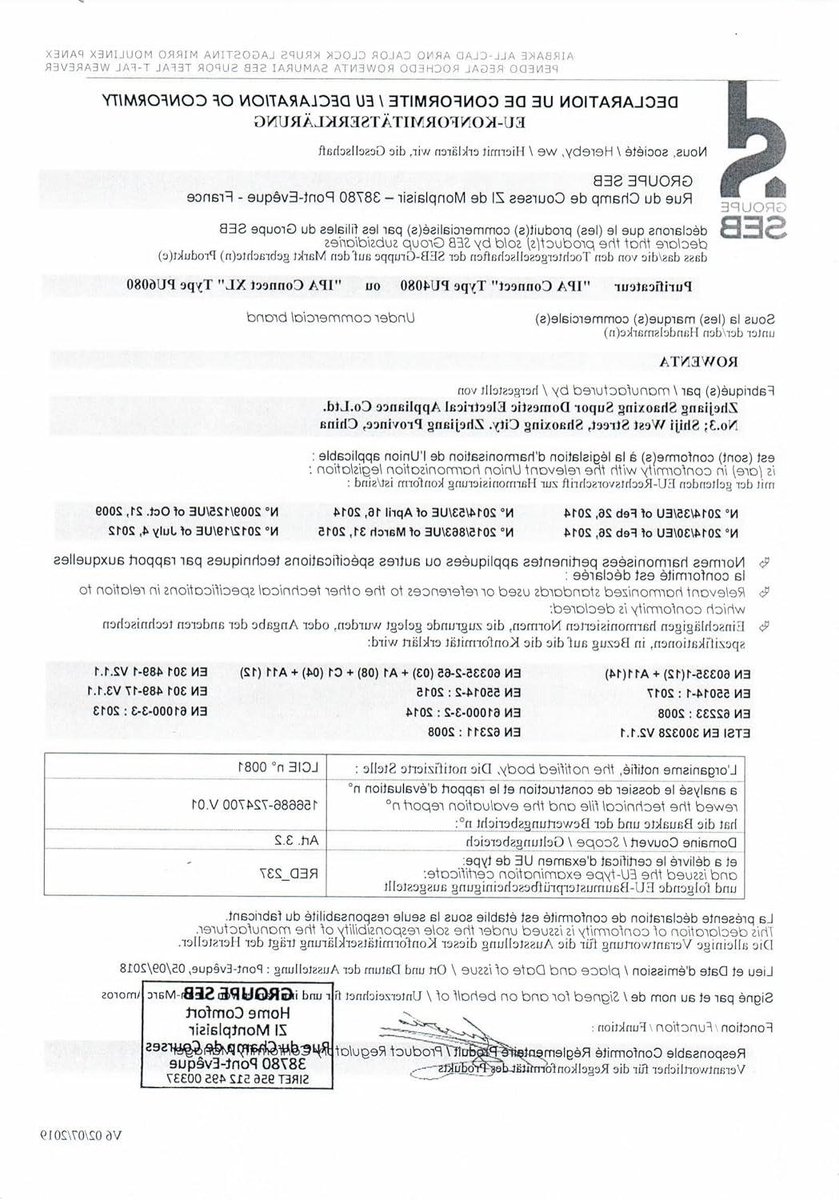 Stoomapparaat Onderdeel - Reservedeel Stoom - Kleding Ontkreuken - Specifiek Model - N.v.t. - N.v.t.