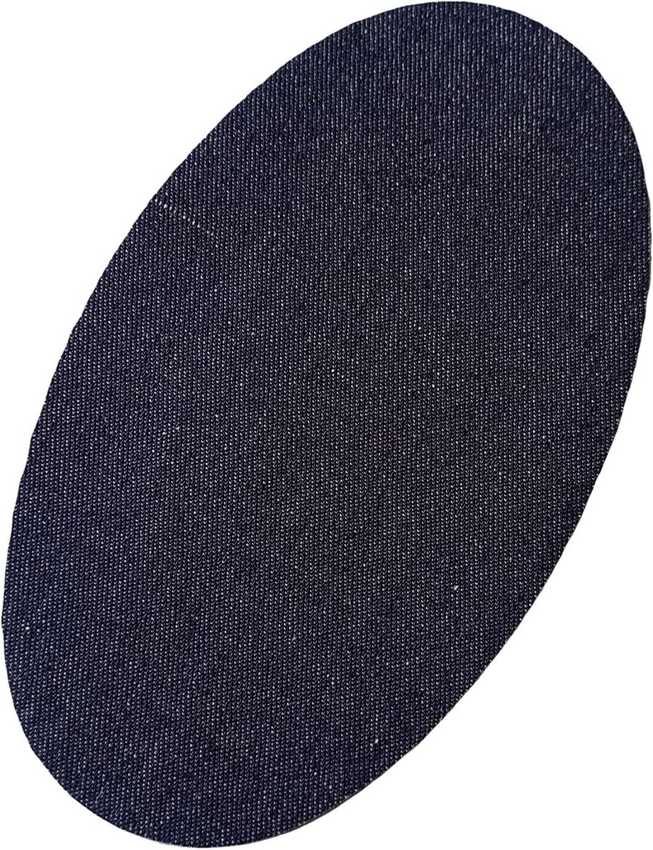 Reparatiedoekjes Set - Kleding Patches - Kleding Repareren - Strijkbaar of Naaibaar - 14 x 9.5 cm - Donkerblauw