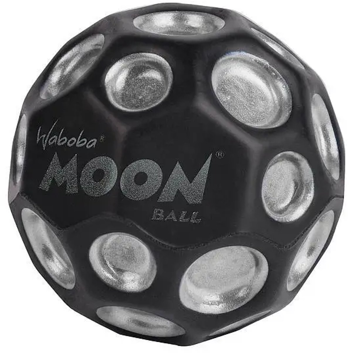 Waboba Moon Ball Dark Side - Hyper stuiterbal voor 5+ jaar - 63mm