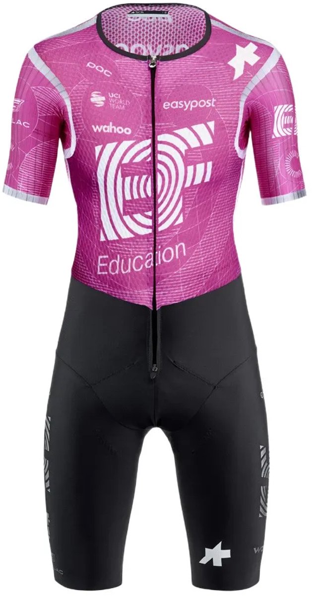 Assos Equipe S11 Ef Replica 2026 Kortärmig Racepak Roze L Man