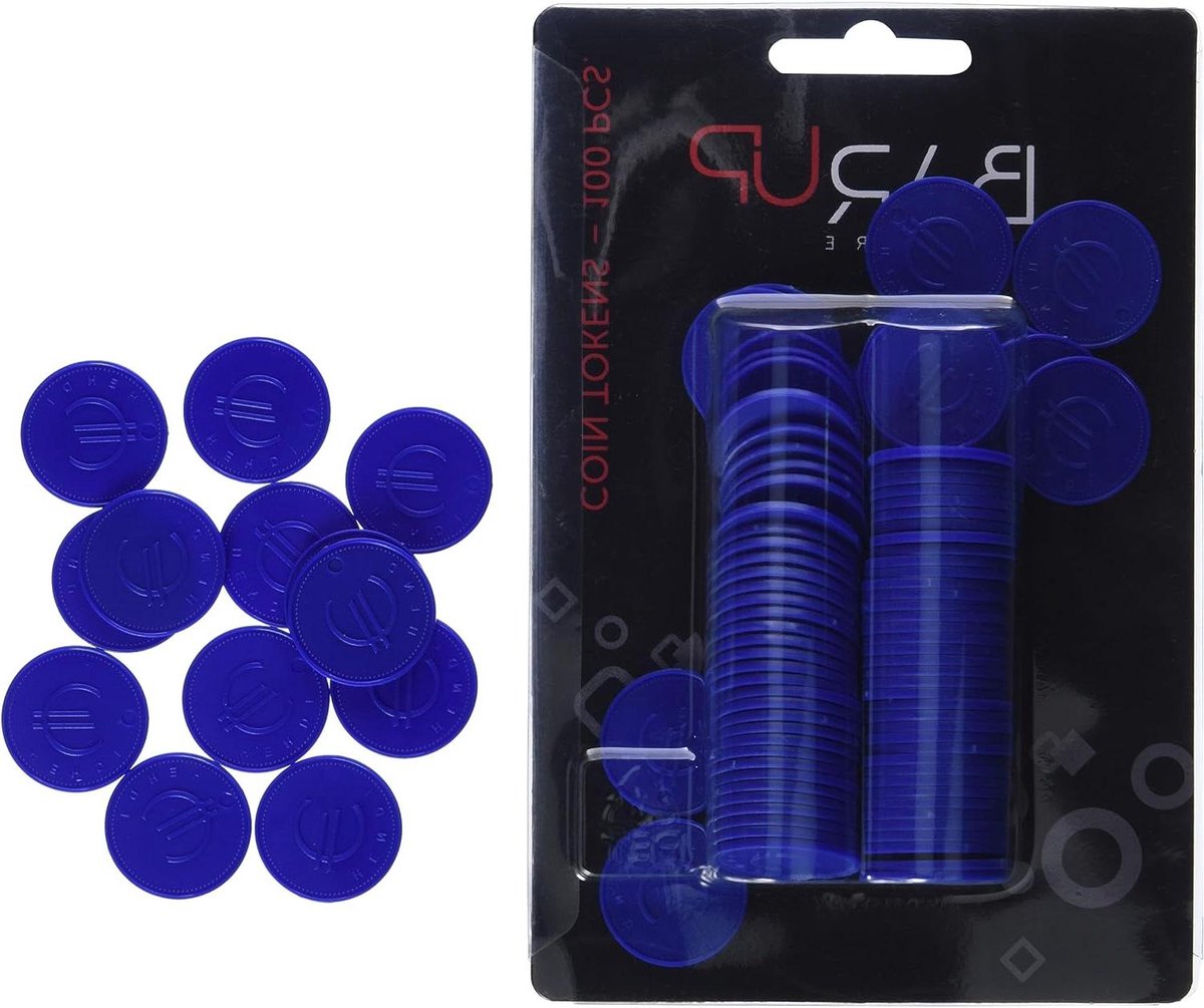 Consumptiemunten - Betaalmunten - Evenementen Organiseren - Herbruikbaar - 100 stuks - Blauw