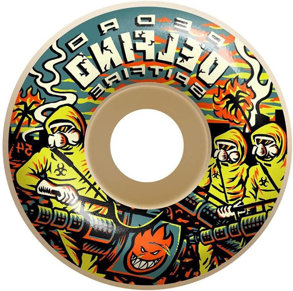 Skateboard Wielen Pro Classics Street Skaten Ongepaste Flatspot Weerstand 54mm Set van 4