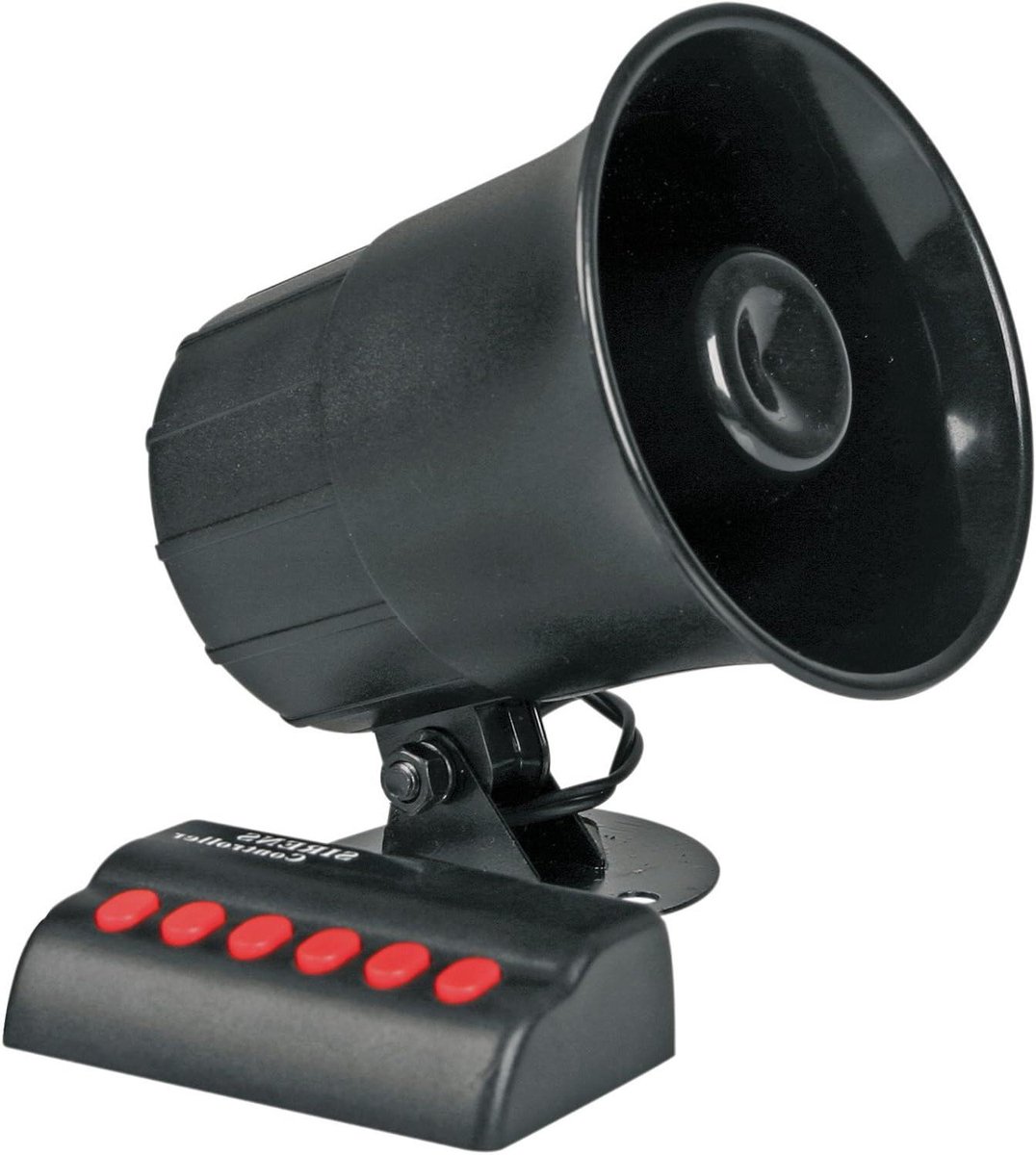 Sirene 6 tinten - Alarm geluid - Beveiliging huis - Hoge kwaliteit - 25 cm lengte - Zwart