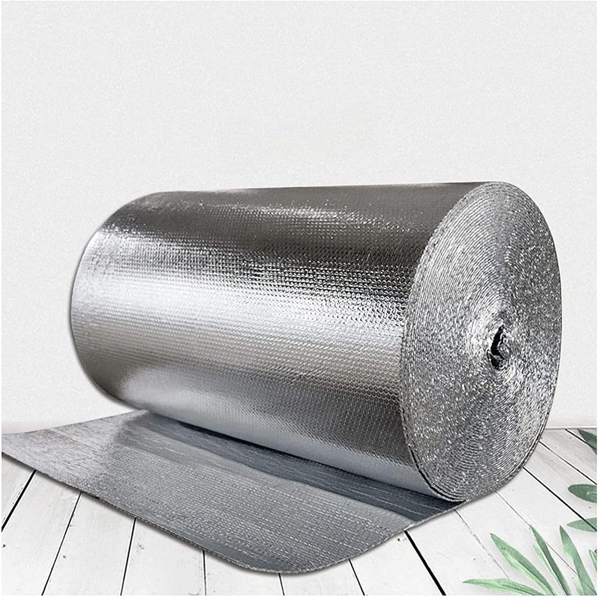 Isolatie Coating - Warmtefolie Reflectie - Energie Besparen - Zelfklevend - 1x30m - Zilver
