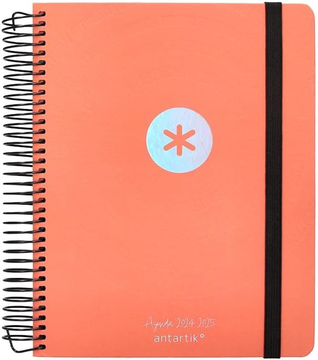 Thijox - Antartik Schoolagenda 2024-2025, Mini-collectie, Oranje, Dagweergave, DIN A5, Perfect voor Kinderen, School, Organisatie, Kleurige Planner