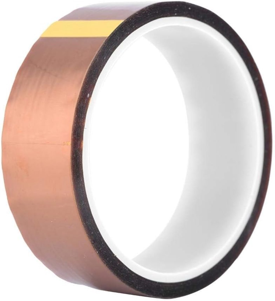 Hittebestendige thermische tape voor hoge temperaturen 250-300℃ - 33M x 0.05mm, ideaal voor isolatie en elektronica