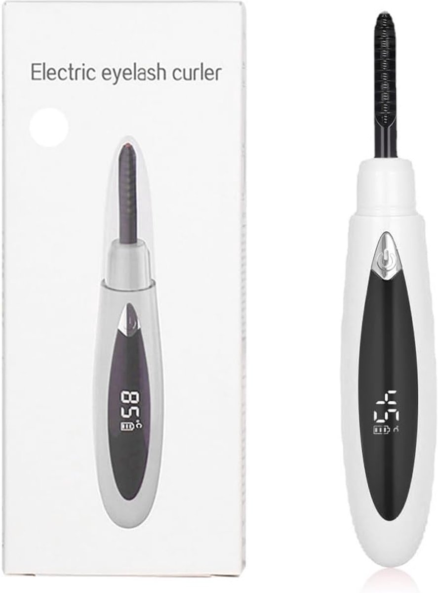 Thijox - Elektrische Wimperkruller met 3 Temperatuurmodi, Oplaadbare en Snel Opwarmende Wimperkruller, Siliconen Borstelkop, Draagbaar voor Feest & Da