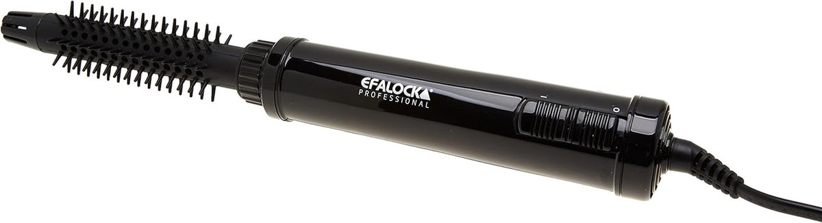 Thijox - Efalock 3Style Airstyler Professioneel met 3 Opzetstukken - Zwart - 180W - Draaikoppeling - Ideaal voor Drogen en Stylen