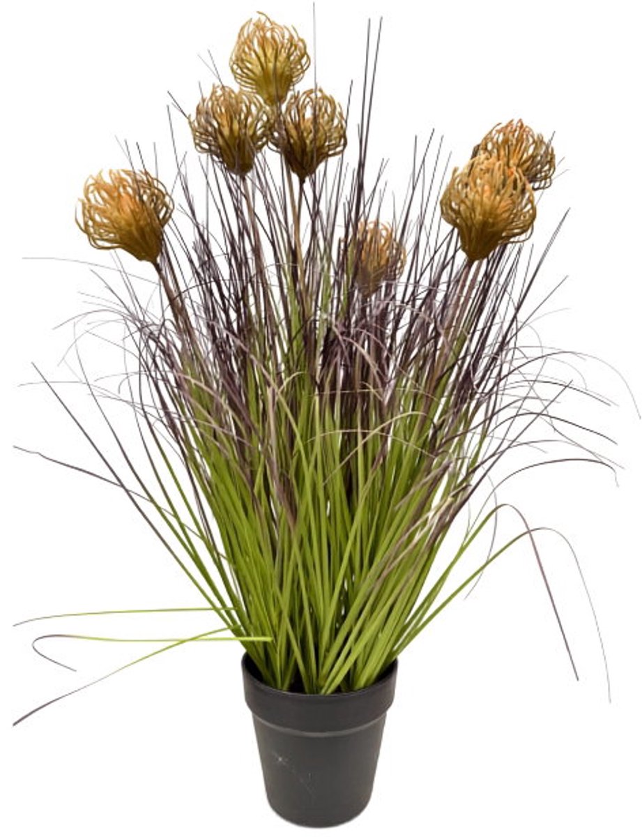 Rietgras aubergine H 68 cm kunstplant Oosterik Home