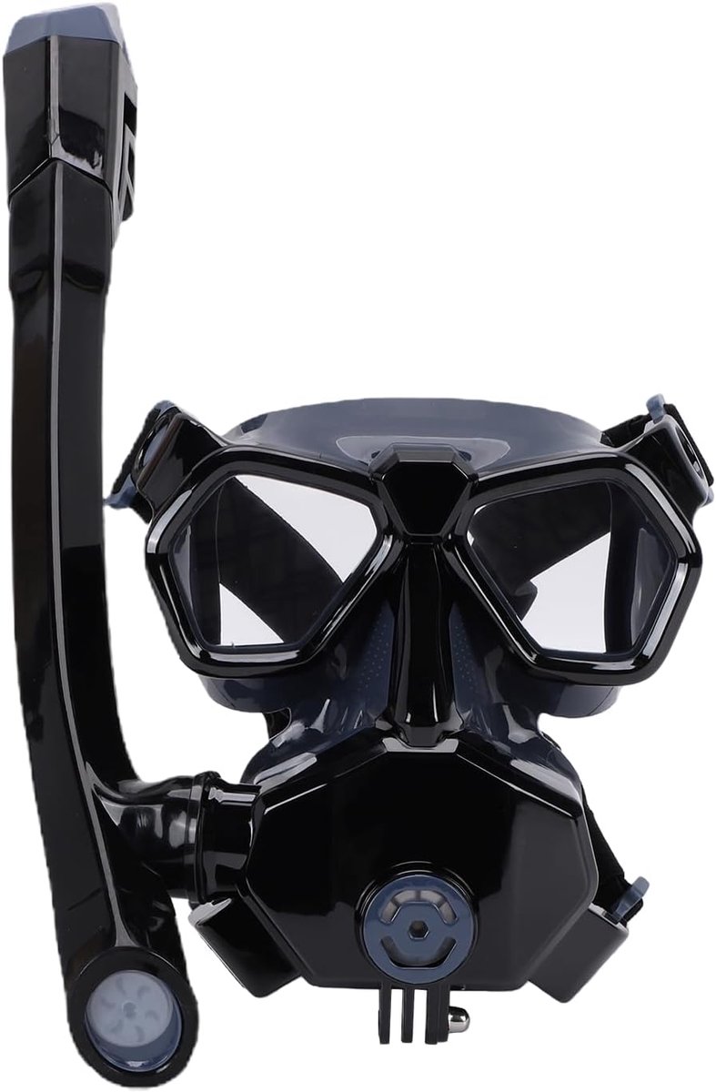 Thijox - Snorkelset met Duikbril en Snorkel - Anti-condens - 180° Panorama Gezichtsveld - 3-Kanaals Premium Dry Snorkel - Compact en Licht - Voor Volw