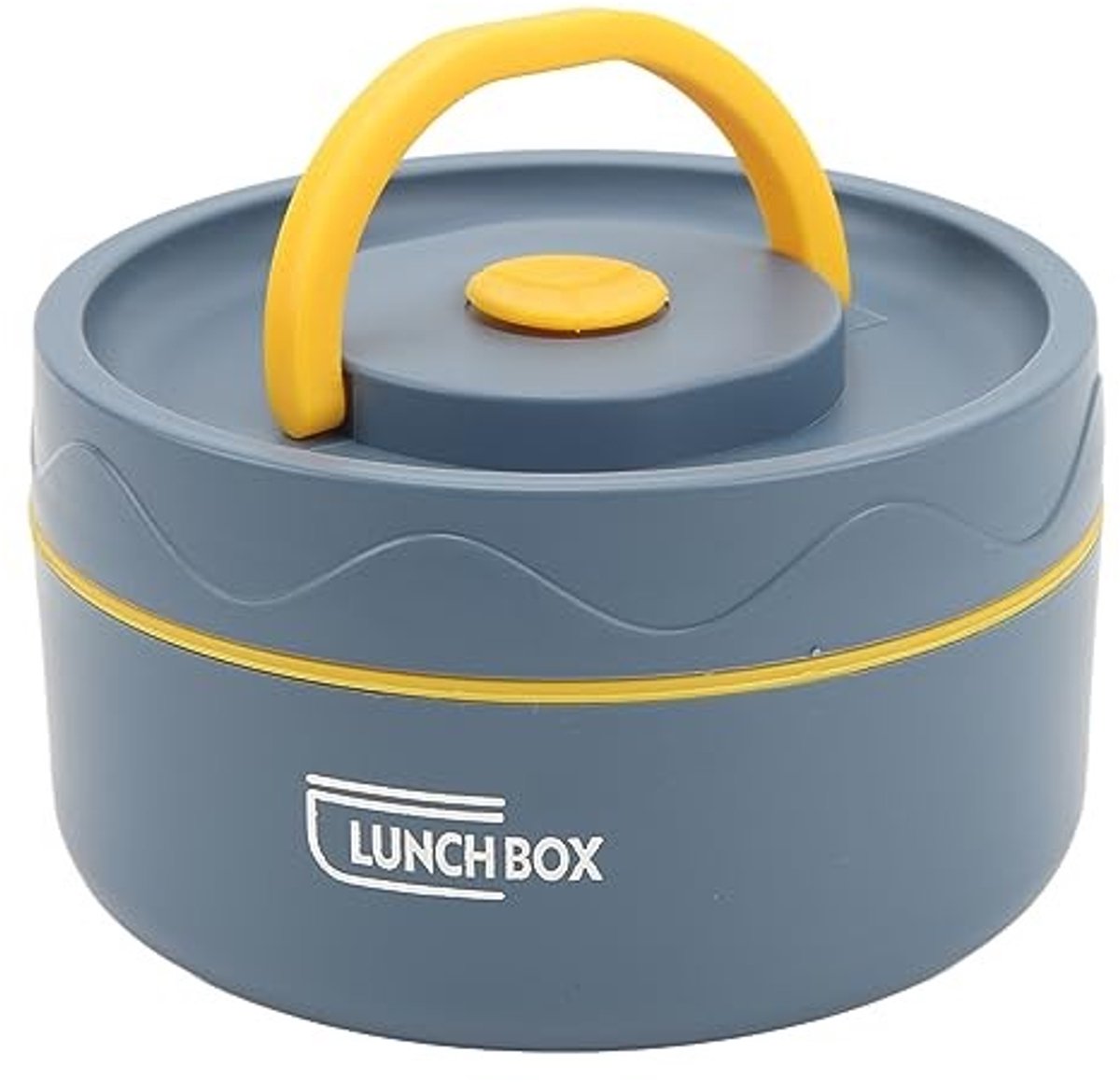 Dailygoods- Thermoskan 420ml - Geïsoleerd - Roestvrij Staal - Lekbestendig - Draagbaar - Voor Werk/School - Lunchbox