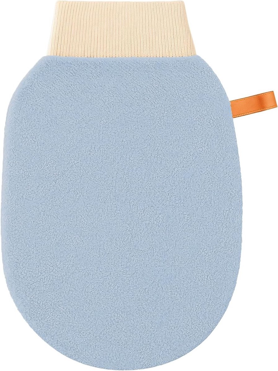 Effectieve body scrub handschoen voor peeling, exfoliatie en dode huidverwijdering - Badaccessoires voor mannen en vrouwen