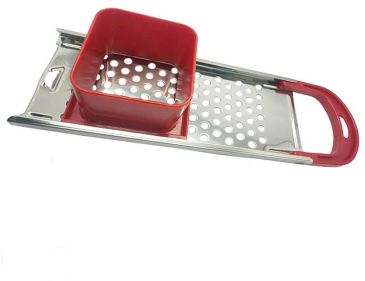 Dailygoods- Spaetzle Maker RVS - Traditionele Duitse Eiernoedels - Noodle Pers - Keukenaccessoire - Duurzaam - Eenvoudig in Gebruik