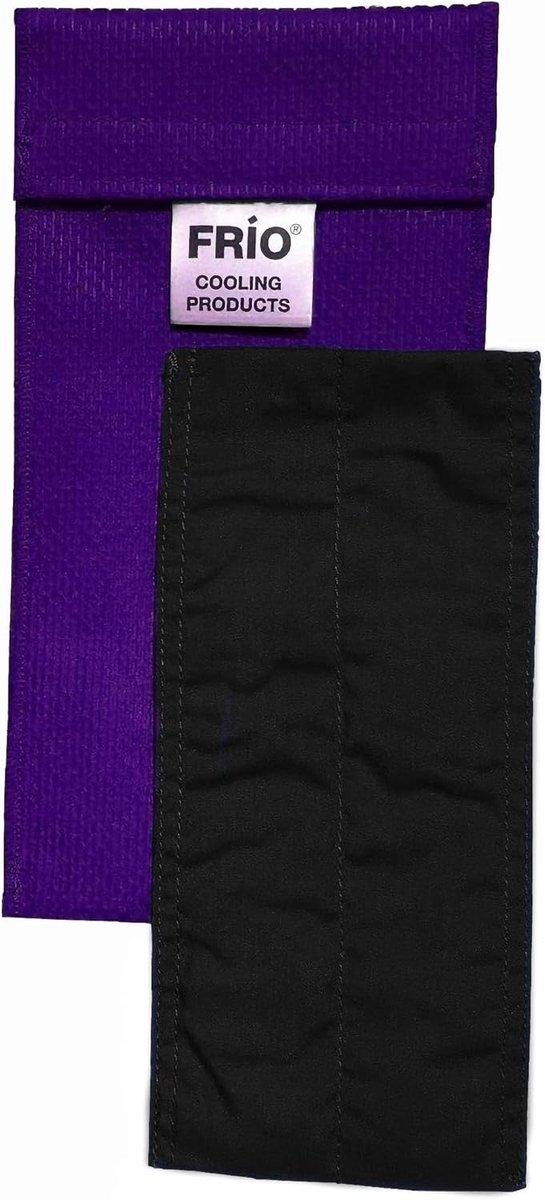 SnelShoppen - FRIO DUBBEL INSULINE Koeltas Lila | 8 x 18 cm | Geen Ijspakket of Batterijen Nodig | Koelt met Koud Water | Herbruikbaar voor 2 Insuline