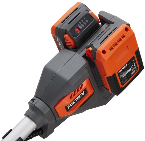 FUXTEC accu bosmaaier 40V E2MSCSET met 2 accu’s en 35 cm snijbreedte set - 2-in-1 grastrimmer en bosmaaier met oplader en draagriem van FUXTEC — afbeelding 2