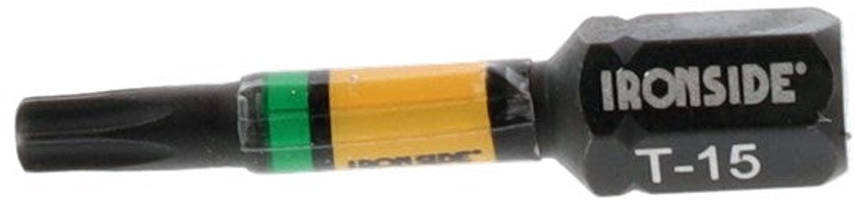 IRONSIDE IMPACT BITS 32MM TX15 - 10 ST S2 1/4