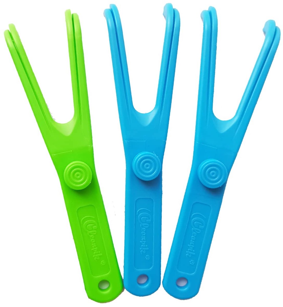 Dailygoods- Tandzijdehouder Herbruikbaar - Flosdraad - Tandfloss-houder - Tandreiniging - 3 Stuks - Draagbaar - Flosser