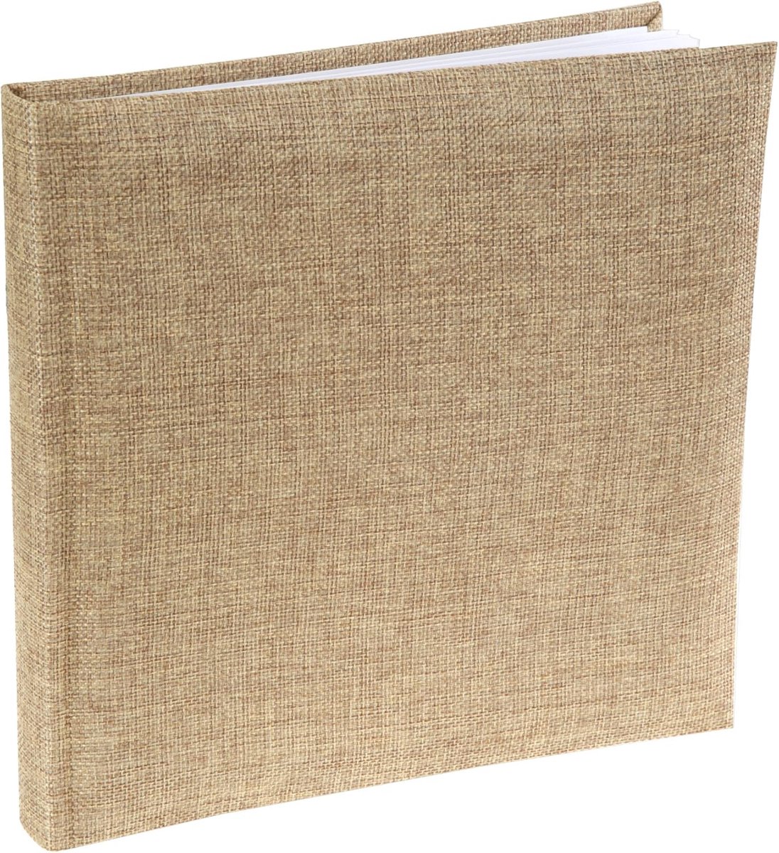Thijox - Jute Gastenboek voor Bruiloft, Verjaardag, Feest - Eco-vriendelijk Jute, A5 Formaat, Prachtig Design, Perfect voor Herinneringen en Berichten