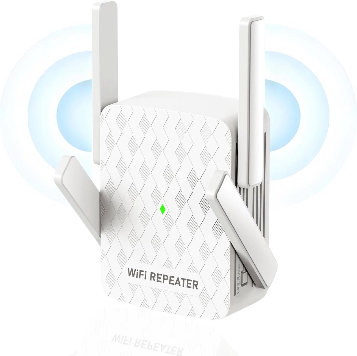 Thijox - COOYA WiFi-extender, 2024 Snelste WiFi-Booster, Draadloze Internetrepeater voor Thuis, Dekking tot 10000 m², 1200 Mbps Dual Band 2.4G/5G, 4 A