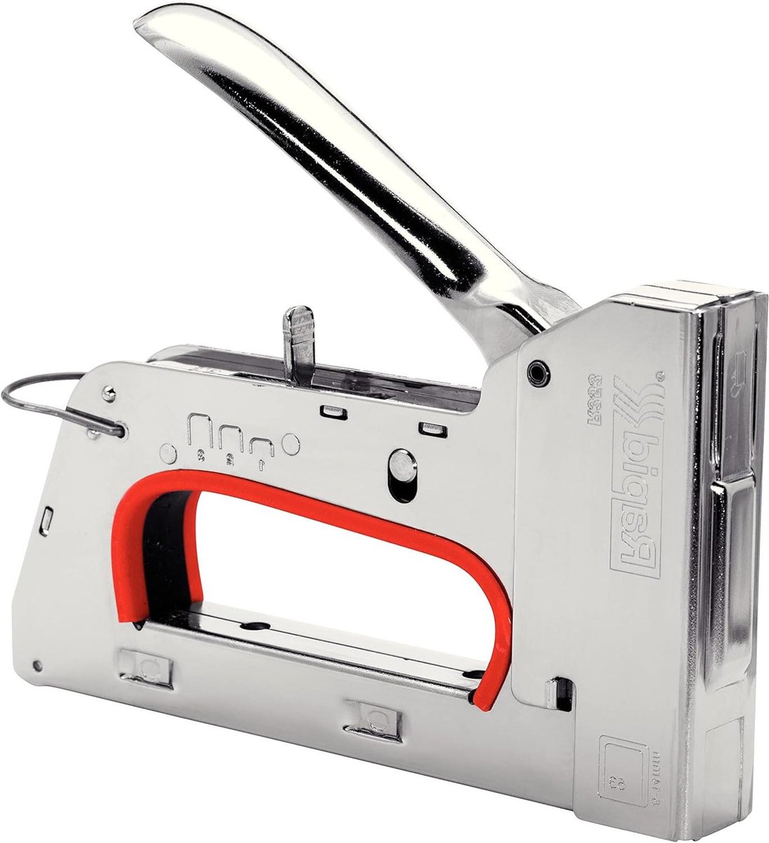 Hand Tacker - Nietpistool - Meubels Stofferen - 3-Traps Slagkracht - 6-14 mm - Zwart