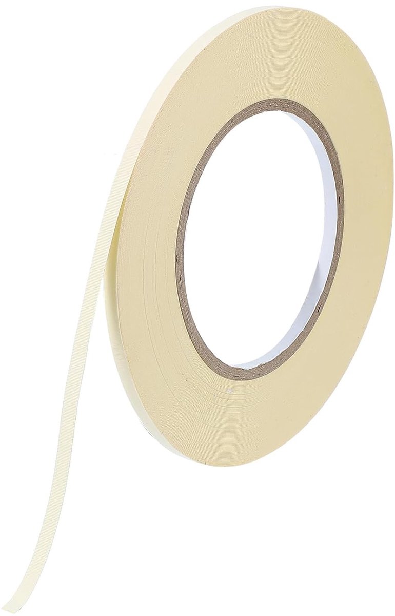 Acetate Tissue Tape 5 mm x 30 m - Witte Isolatietape voor Elektriciteit, Laptop en Auto Reparaties