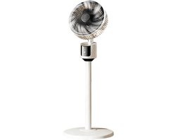 Thijox - Vloerventilator Pedestal Fan, 3-Snelheden Stille Koeling, Robuuste USB-aangedreven Koeler…