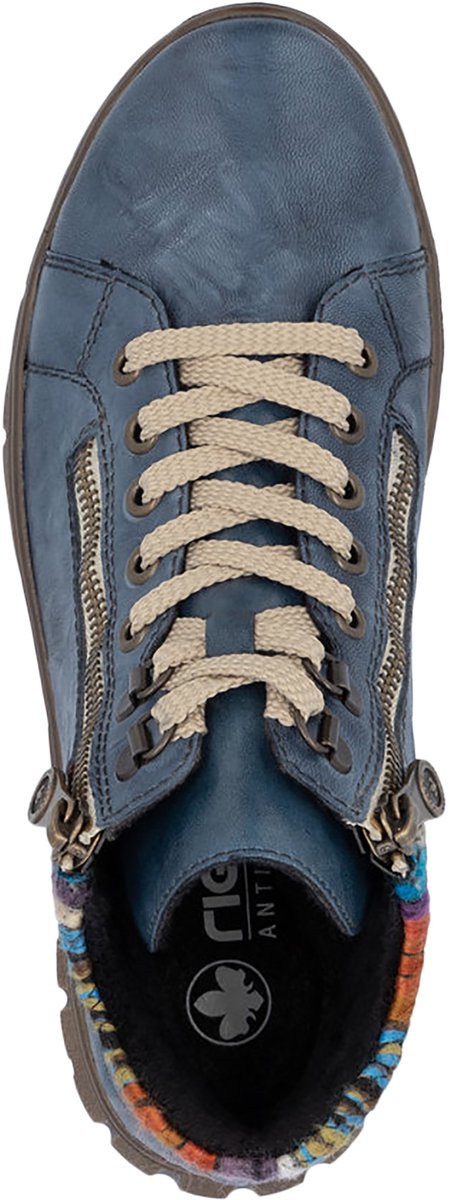 Odeon hoge leren sneakers