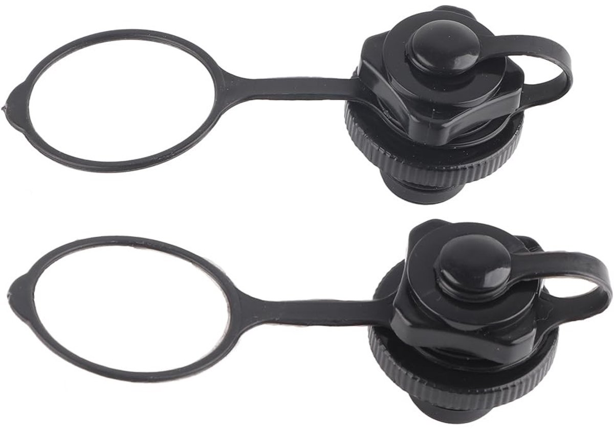 Inovra- Luchtklep 2 Stuks - Opblaasbare Boot - Luchtpluggen - Vervanging - Kunststof - Diameter 22 mm - Eenvoudig te installeren - Opblaasventiel