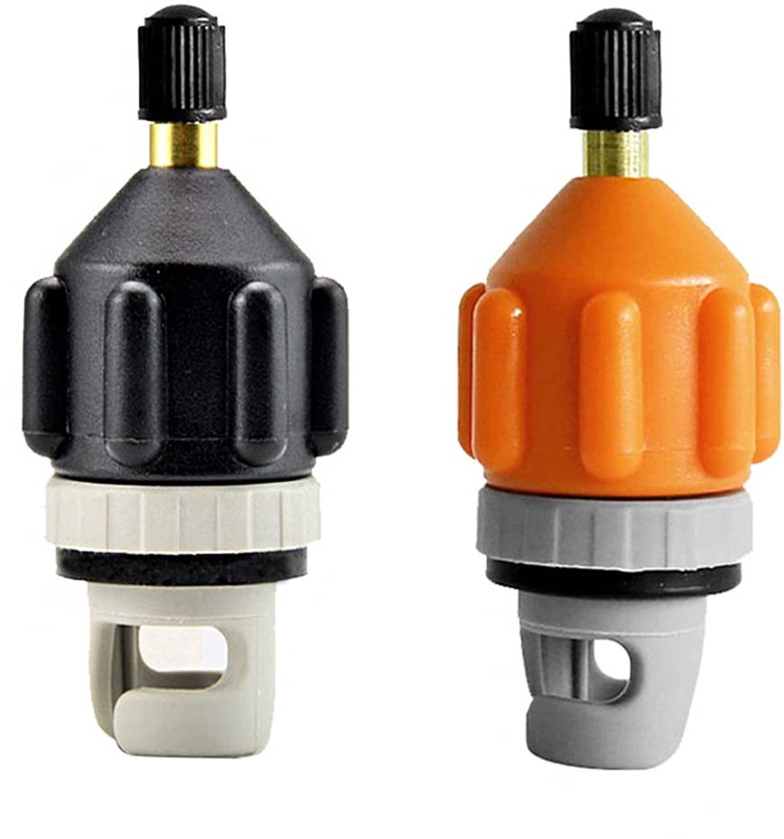 Inovra- Luchtpomp Converter - 2 Stuks - Opblaasbare Boot - Paddle Board - Opblaasbaar Bed - Nylon Materiaal - Diameter 35mm - Opblaaspomp