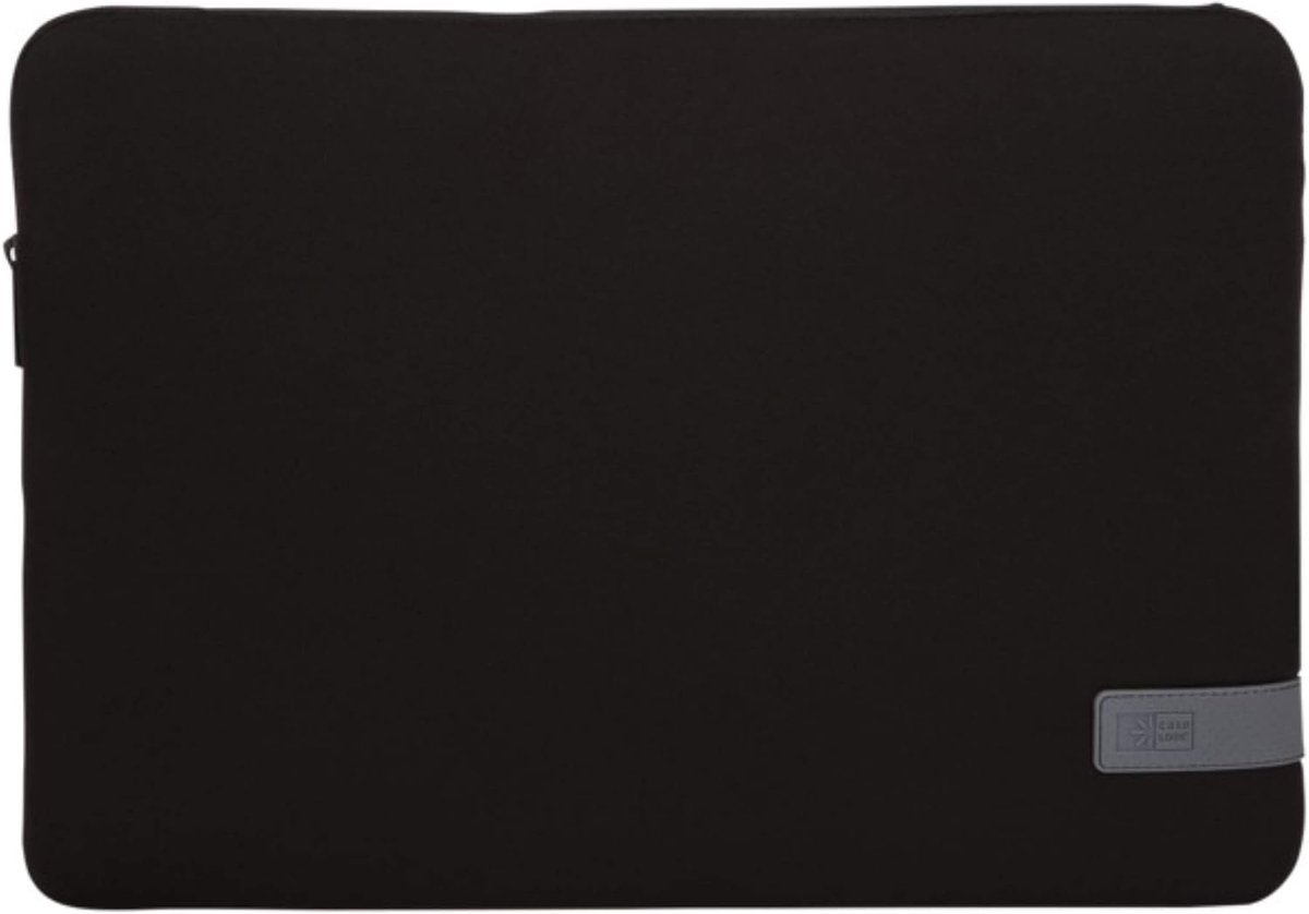 Thijox - Case Logic Reflect Laptophoes 15,6 Inch Zwart - Slanke Bescherming, Hoogwaardig Traagschuim, Ideaal voor School, Werk en Reizen