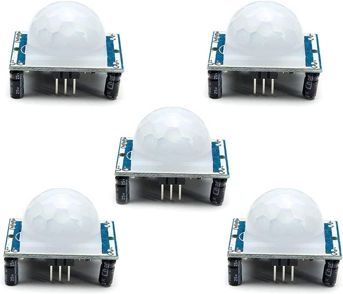5pcs Human Sensor Module Pyroelectric Infrared PIR Motion Detector Modules - ShopVlot