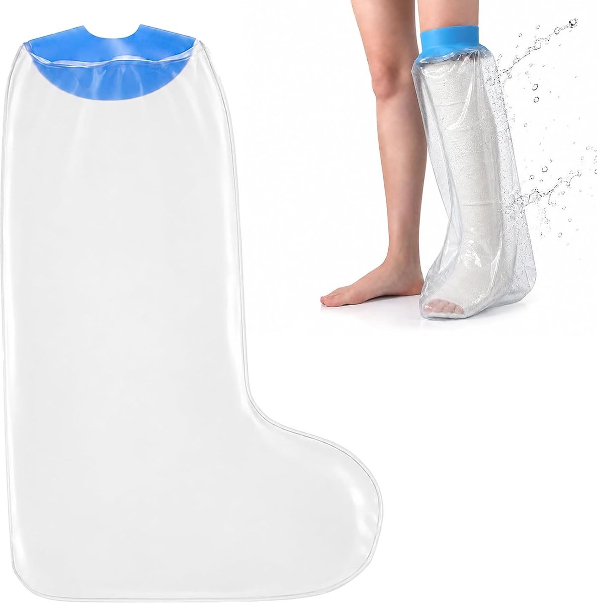 JJUNW 1 stuk gegoten covers voor douche been, been beschermer voor douche volwassen - ShopVlot