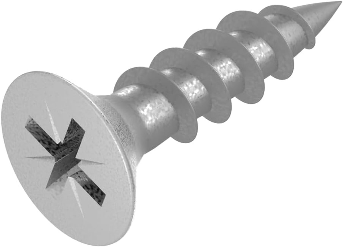 SECCARO Chipboard Screw 3 x 20 mm, Stainless Steel V2A VA A2, Wood Screw with Full Thread, Phillips Head/PZ, Pack of - ShopVlot