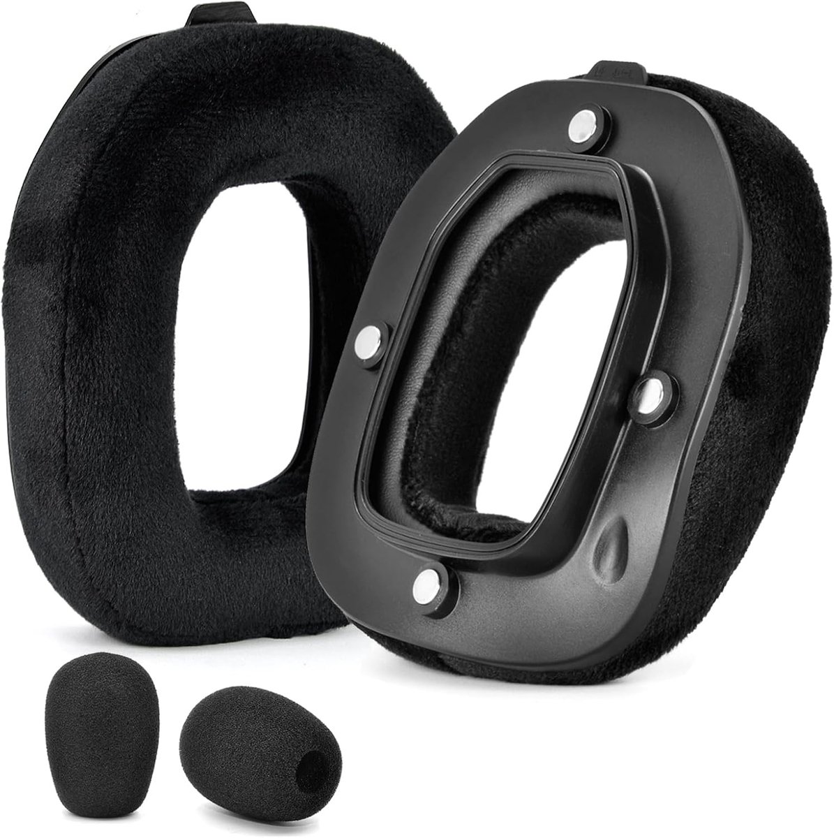 A40 TR Ear Pads & Microphone Foam - defean Replacement Pads Compatible with Astro A40 TR Headset, Ear Pads, Upgrade - ShopVlot