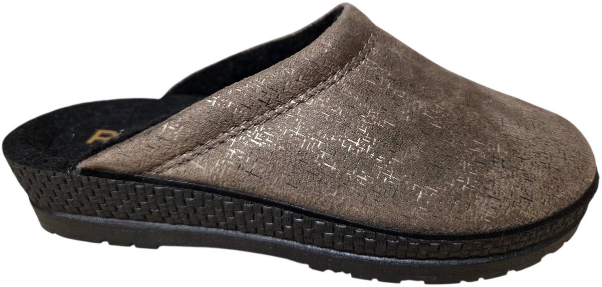 Rohde 2293 - Dames pantoffels - Kleur: Wit/beige - Maat: 43
