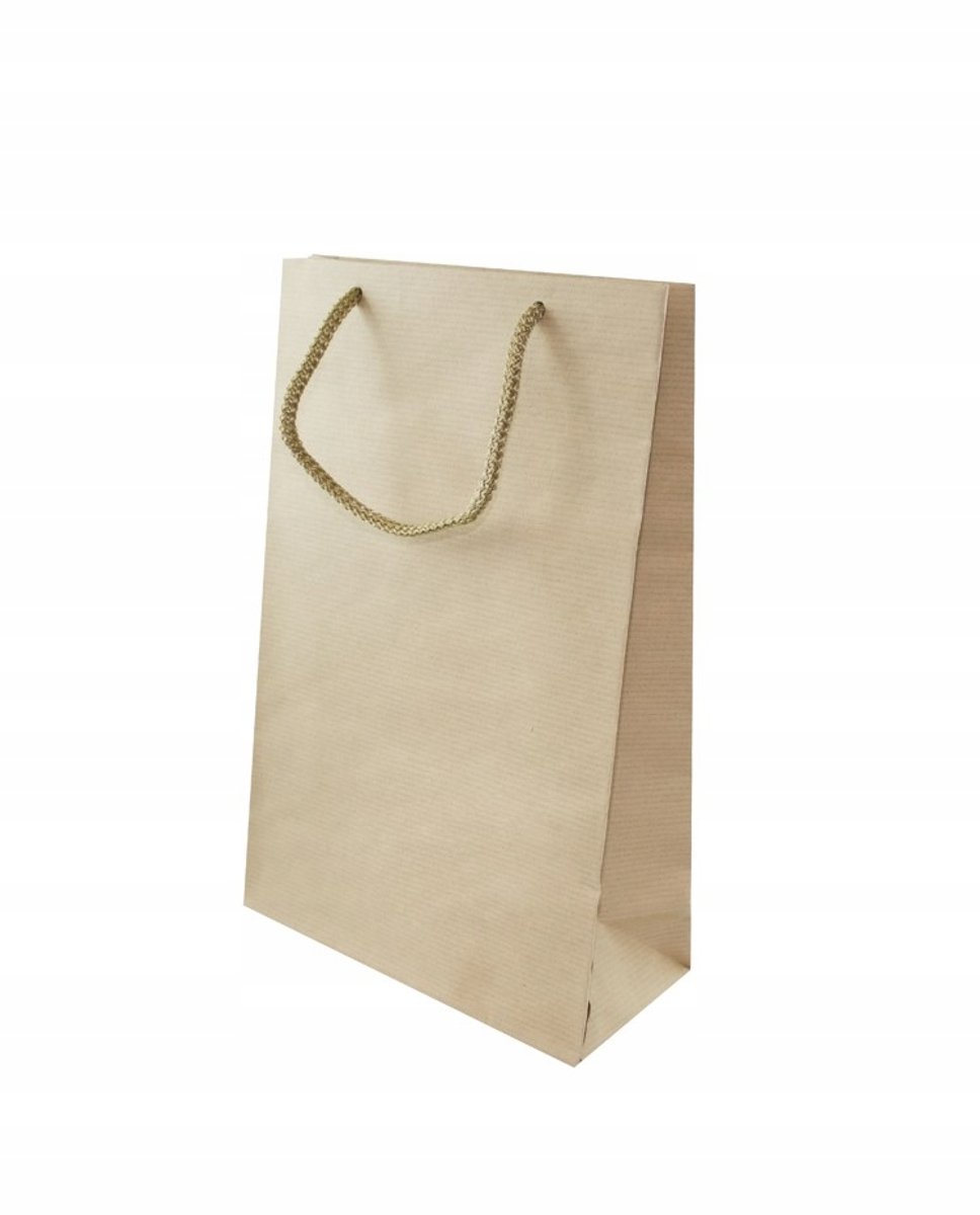 100x Bruine vloeitjes Cadeautas 17x7x25 cm - Prestige Premium