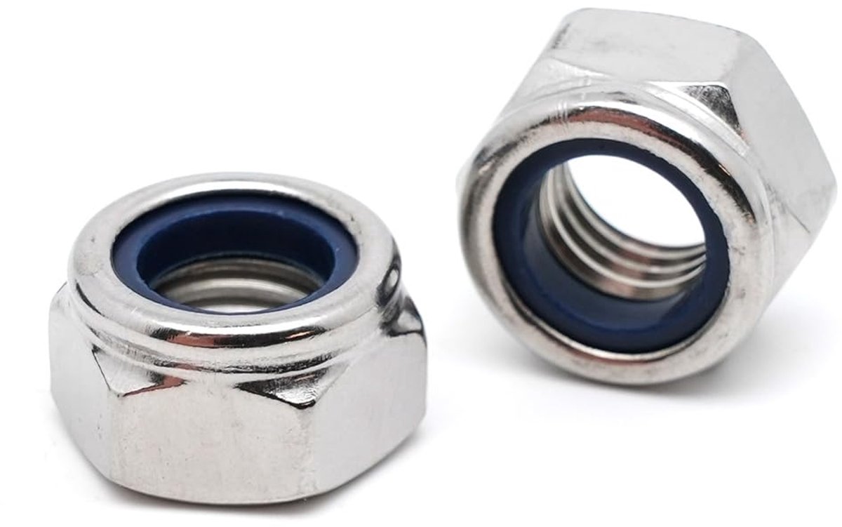 Brake Nuts M3 - RVS A2 - Zelfvergrendelend - Ideaal voor mechanische assemblage - ShopVlot