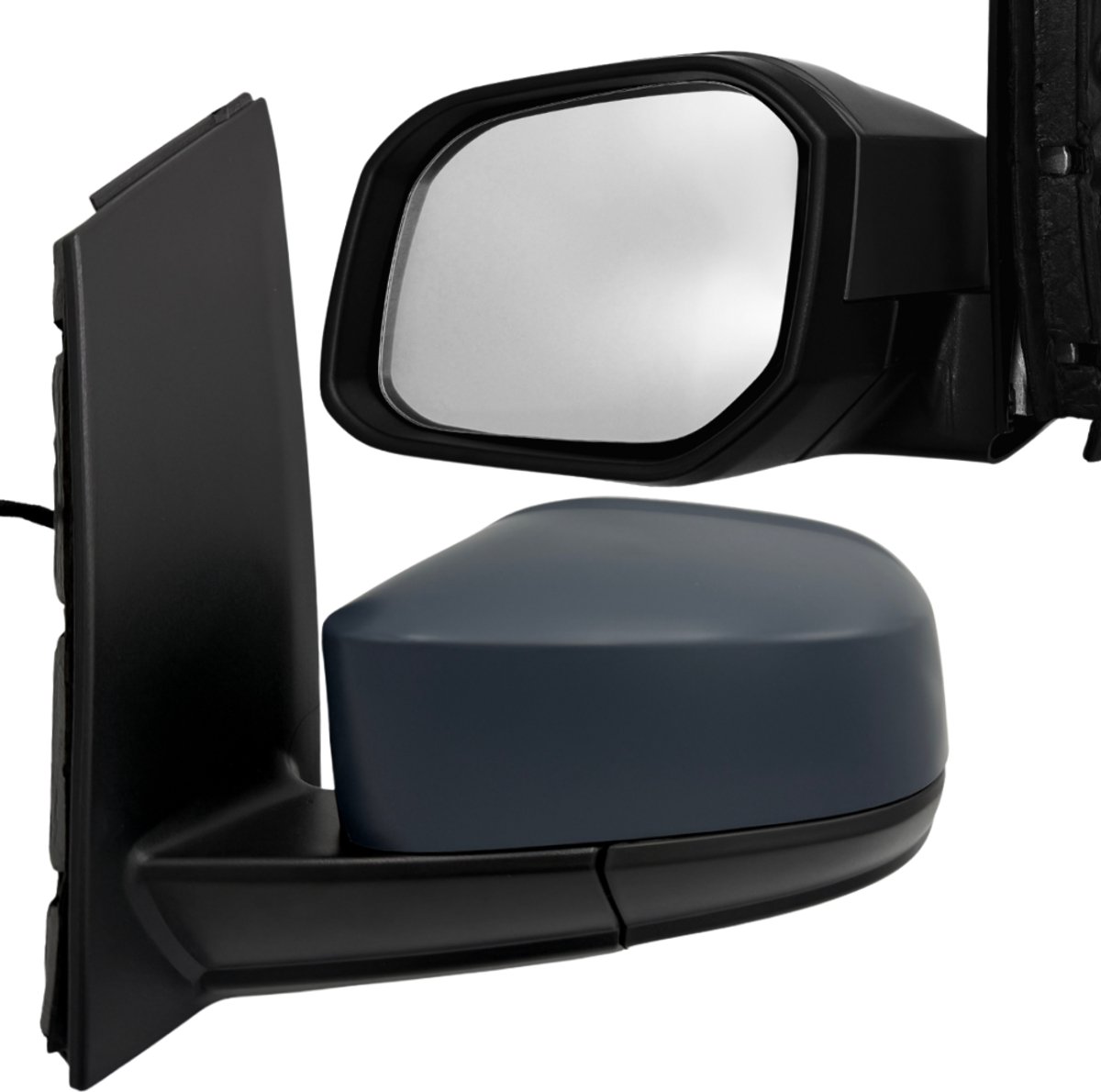 BILMAX Linker Buitenspiegel Vervanging voor Volkswagen Caddy IV 2015–2020, Elektrisch Verstelbaar, Verwarmd, Zonder Antenne, Gegrond, 5-Pins (Bestuurderszijde)