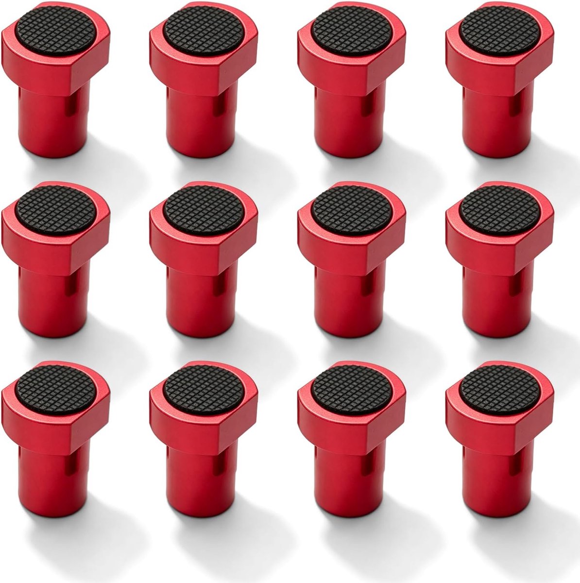 Bankhaken, 12 stuks aluminiumlegering, bankhondenklem, houtbewerktafel, snelspanhendelklemmen, eendelig, zeer sterke - ShopVlot