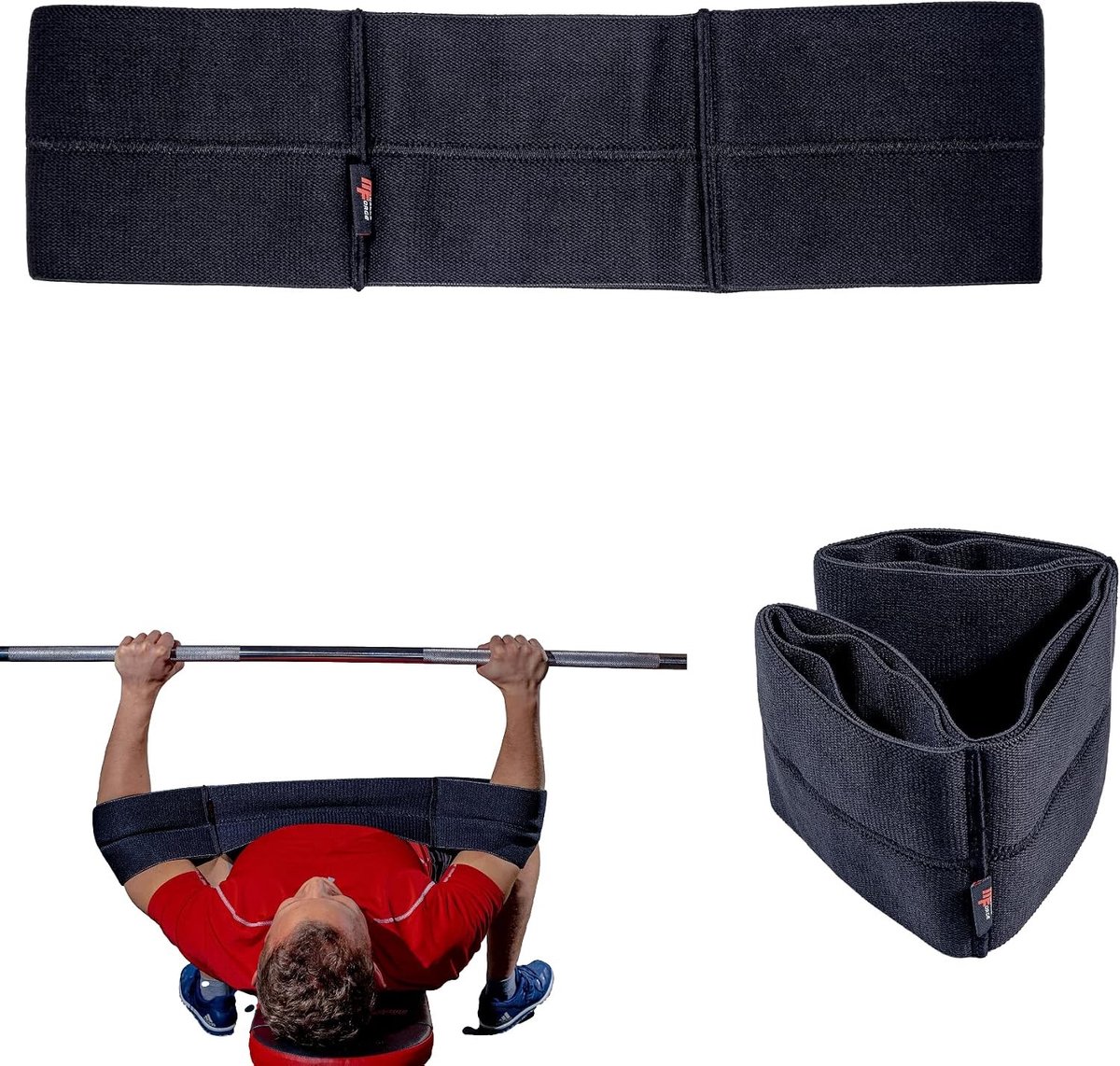 Bench Press Slingshot - Zwart - Bankdruktraining - Voor Krachtsport en Bodybuilding