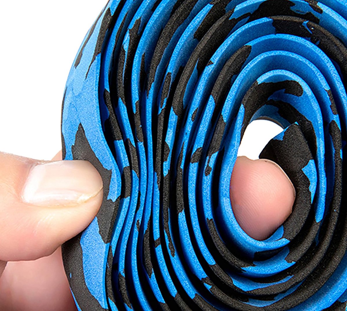 Road Bike Handlebar Tire Bicycle Mountain Bike Non-Slip and Easy to Install (Blue-Black Camouflage) - ShopVlot