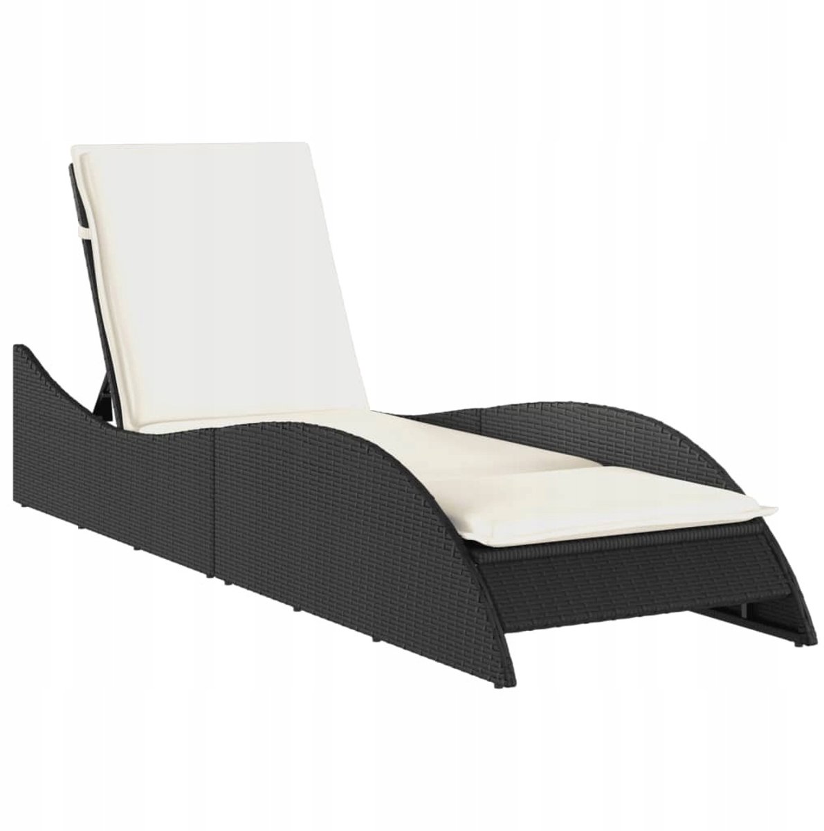Luxe Loungestoel met Kussen - Verstelbaar & Weerbestendig