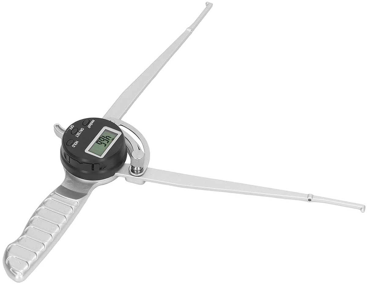 SnelShoppen - Digitale Binnencaliper 12,7 tot 216 mm - Hoge Precisie Interne Caliper met Groot LCD Scherm - Diameter Meetinstrument voor Sieraden, Kaa
