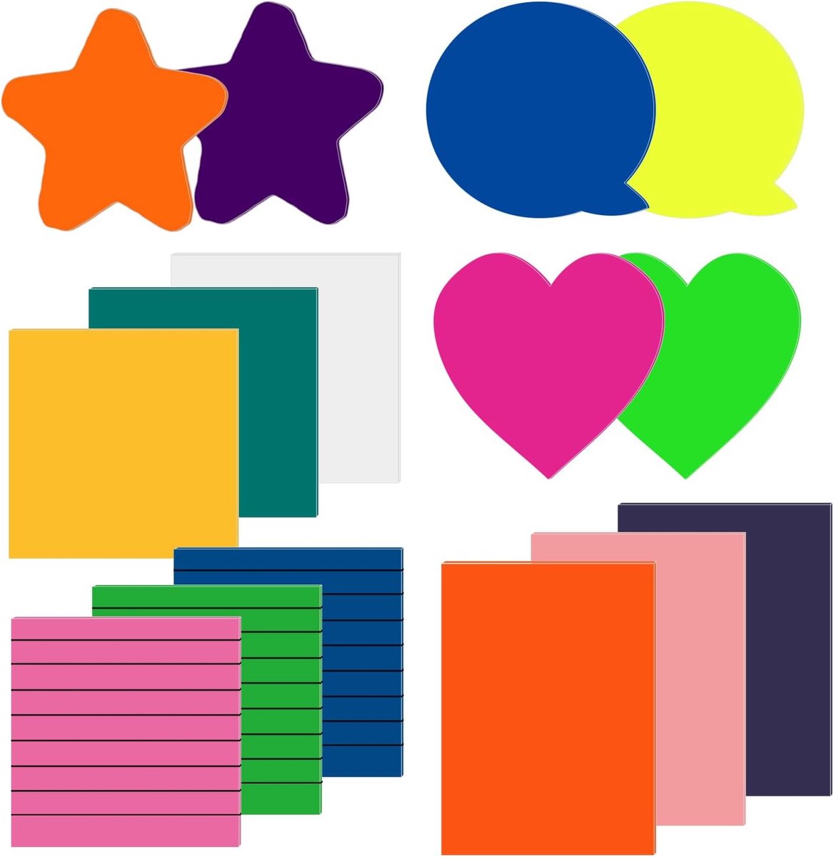 Pack of 600 Transparent Self-Adhesive Notebooks, Book Surrounds, Accessories - ShopVlot