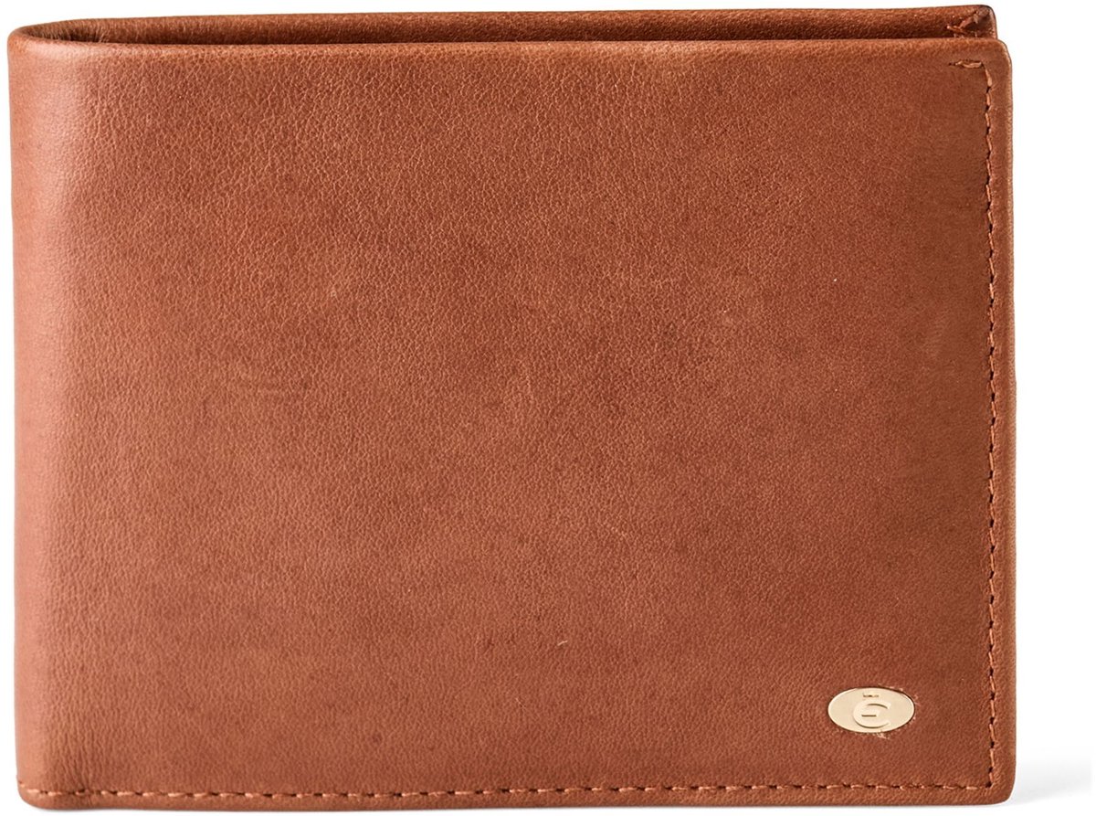 Esquire Portemonnee Chicago Wallet Cognac Lichtbruin