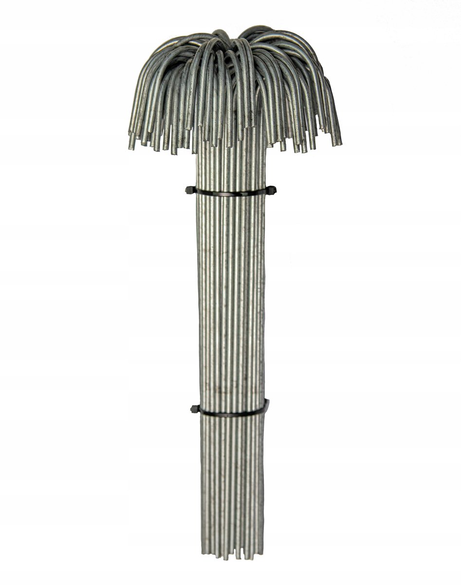 100x Verzinkte Grondpennen 20cm voor Agriloom, Tuindoek & Netten